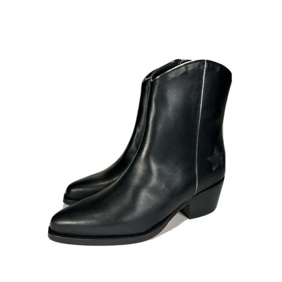 Thursday Boot Sedona Country Black Boots Womens Sz 7 / 37.5 Leather Bootie NEW - Picture 4 of 8